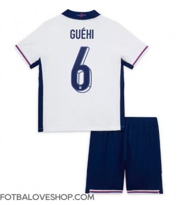 Anglie Marc Guehi #6 Dětské Domácí Dres ME 2024 Krátký Rukáv (+ trenýrky)